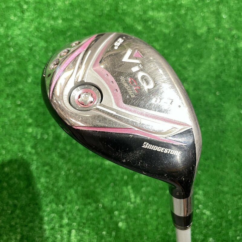 ★中古 希少!! ブリヂストン/VIQ CL U4/UT4 25°/VU-40U レディース（L）ユーティリティー BRIDGESTONE /右★