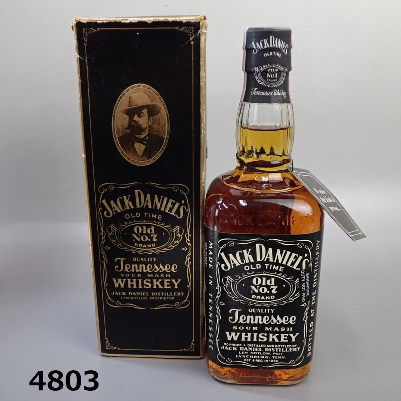 ■FK-4803◆古酒　未開栓　JACK DANIEL'S OLD №7　未開封　20240608