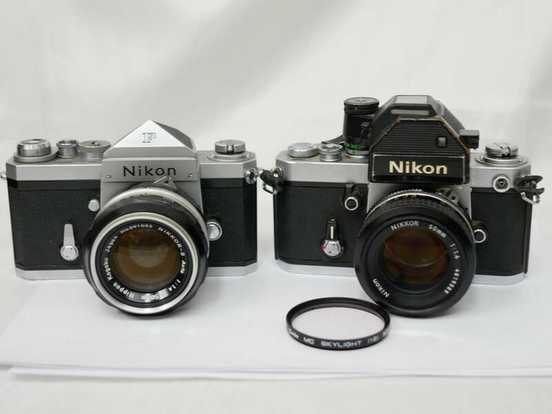 #7370 NIKON F2 F nikkor 50mm F1.4 アイレベル フォトミック 一眼レフフィルムカメラ