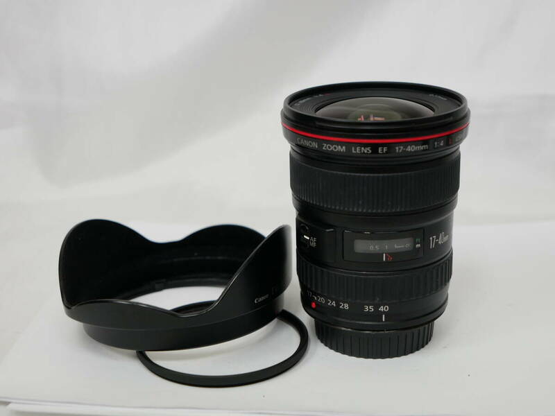 #7238 CANON EF 17-40mm F4L キャノン 広角レンズ オートフォーカス　AFレンズ