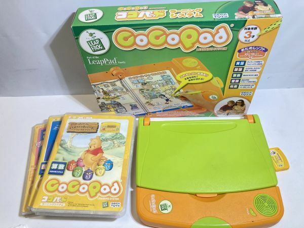 CoCoPad ココパッド ラーニング Leap Pad 安倍なつみせんせいと うたおう あそぼう！ ファインディングニモ くまのぷーさん 0604