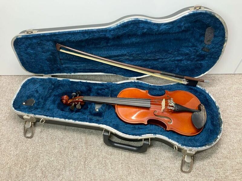 Lidl 1/8バイオリン Josef lidl model 200 / ケース、弓付属【動作未チェック】