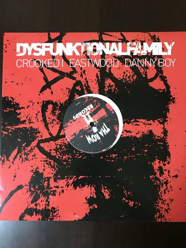 アナログ盤 CROOKED I, EASTWOOD & DANNY BOY / DYSFUNKTIONAL FAMILY 12インチ レコード LP HIPHOP R&B ラップ ヒップホップ