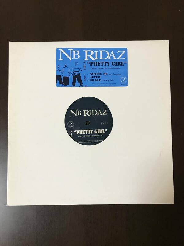アナログ盤 NB RIDAZ / PRETTY GIRL 12インチ レコード LP HIPHOP R&B ラップ ヒップホップ