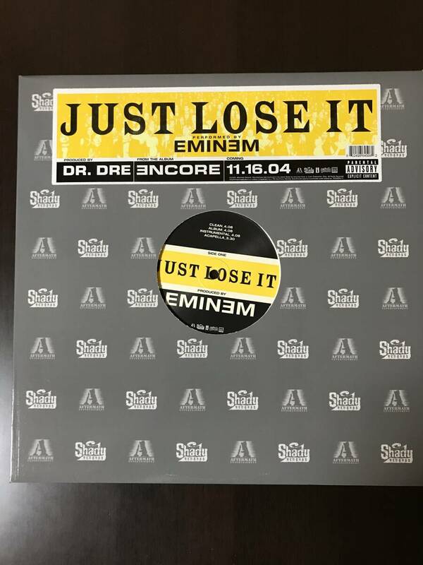 アナログ盤 EMINEM / JUST LOSE IT 12インチ レコード LP HIPHOP R&B ラップ ヒップホップ