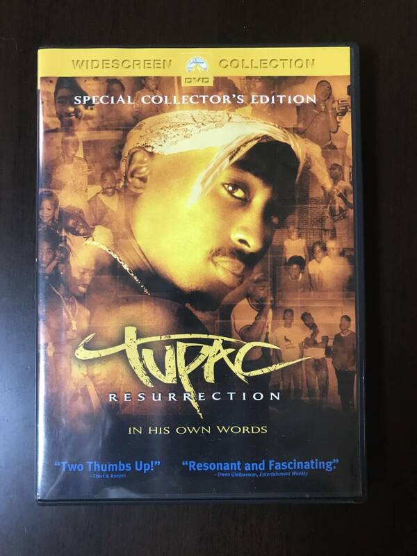 DVD VIDEO 2pac / RESURRECTION IN HIS OWN WORDS 中古