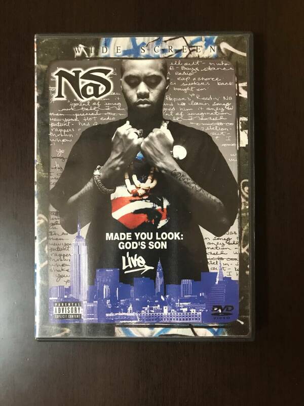 DVD VIDEO NAS / MADE YOU LOOK : GOD'S SON Live 中古