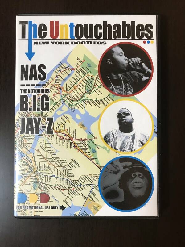 DVD VIDEO The Untouchables NEW YORK BOOTLEGS NAS THE NOTORIOUS B.I.G JAY-Z 中古