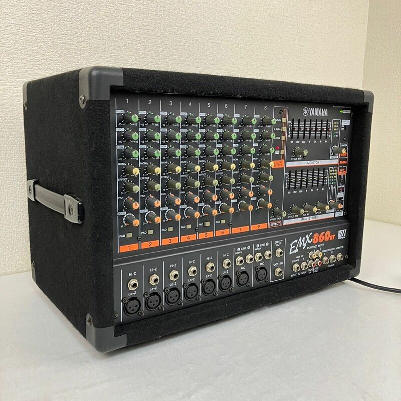 【美品】YAMAHA ヤマハ EMX860ST パワードミキサー 動作確認済み