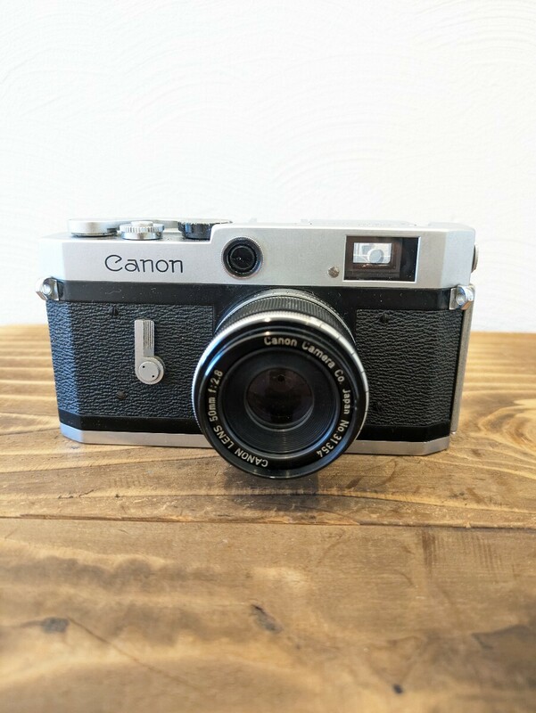 Canon P 50mm f2.8 LENS シャッターきれました キャノン ポピュレール レンジファインダー フィルムカメラ カメラ レンズ マニュアル