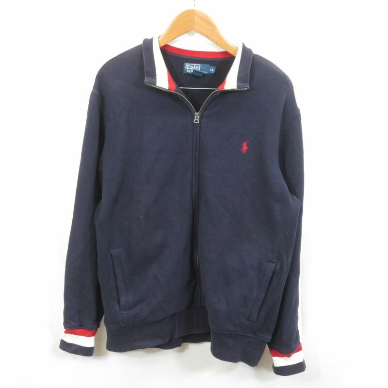 POLO RALPH LAUREN 裏サーマル スウェット ジャケット sizeLL/ラルフローレン　0602