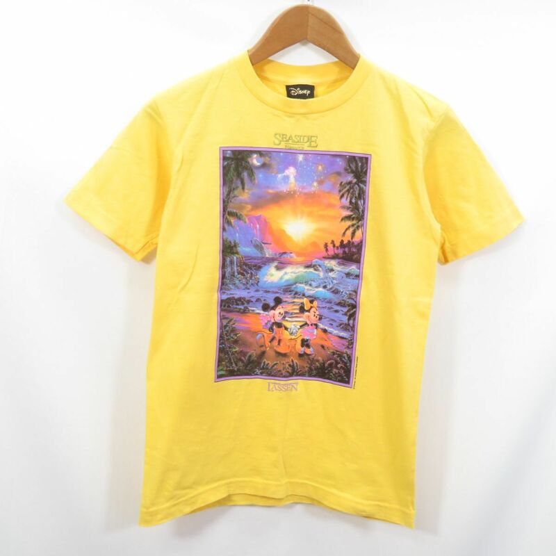 90s Disney USA製 クリスチャンラッセン Tシャツ size160/ディズニー 0603