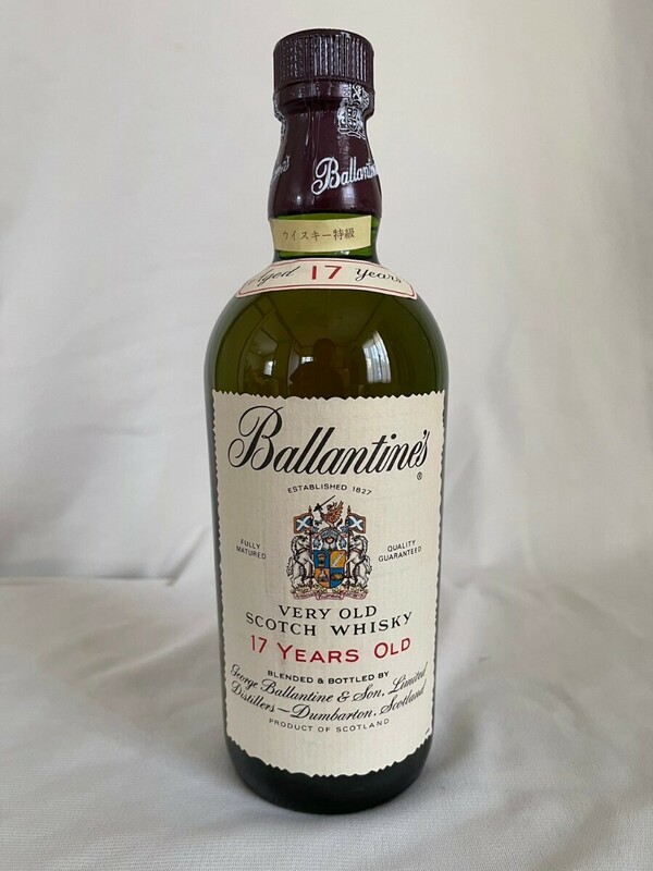 特級　 バランタイン 17年 750ml 未開栓　Ballantines　ウイスキー