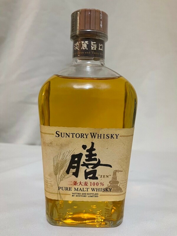 サントリー ピュアモルト 膳　640ml 未開栓　SUNTORY　ZEN PURE MALT ウイスキー 淡麗旨口