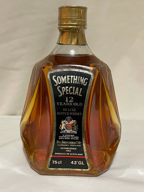 サムシングスペシャル 12年 750ml 未開栓　SOMETHING SPECIAL　ウイスキー