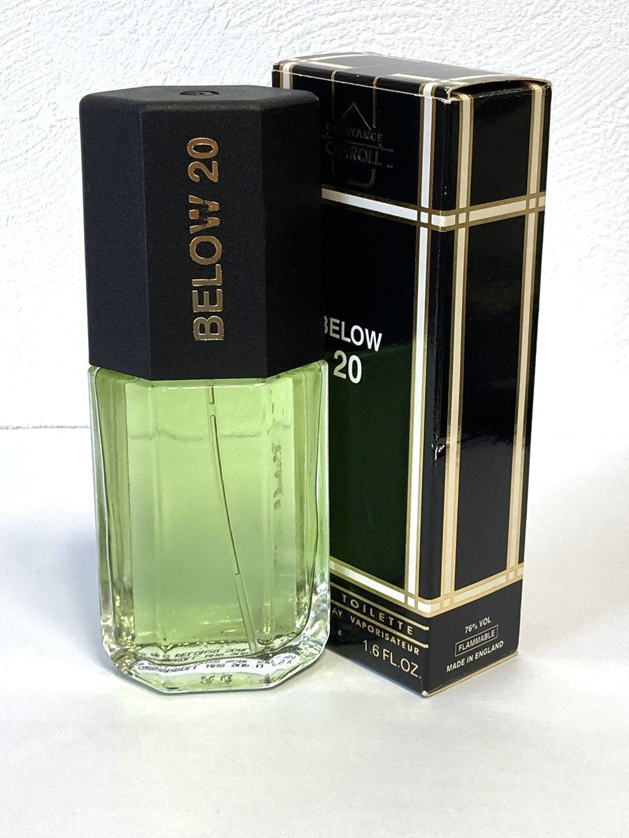 残量多　コンスタンスキャロル　BELOW20　50ｍｌ　香水　フラグランス　ナチュラルスプレー　