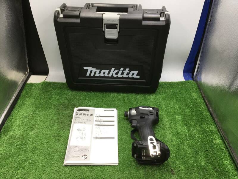 【領収書発行可】☆[本体+ケースのみ]Makita/マキタ 18v充電式インパクトドライバ TD173DZB+ケース [黒/Black] [ITCF8RTWF1G0]