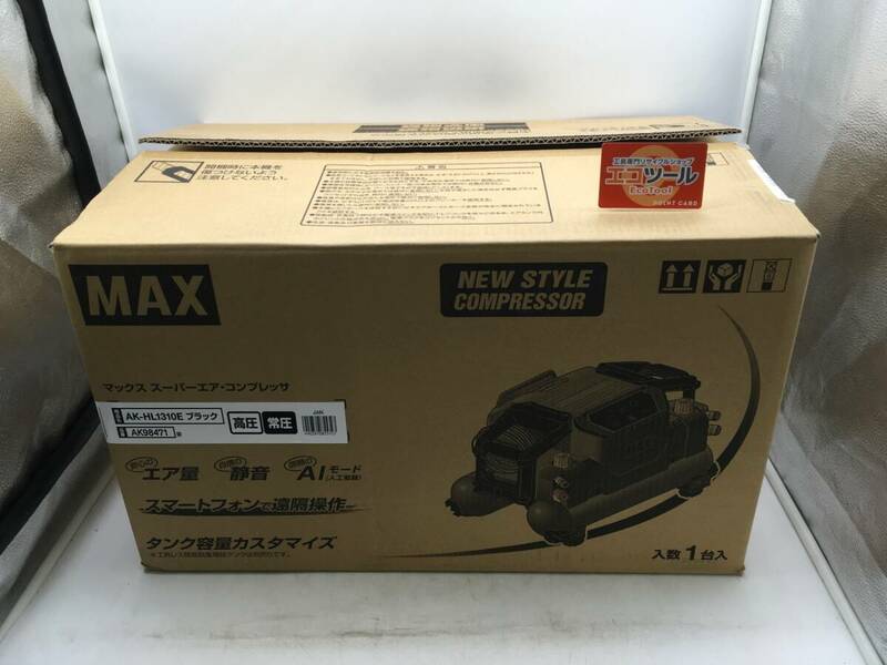 【領収書発行可】☆MAX/マックス エアコンプレッサー AK-HL1310E[黒/Black](AK98471) [ITNJIX7VN3DM]