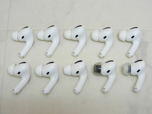 1円〜 動作未確認 Apple AirPods Pro A2083 第1世代 右側(R)のみ 10本セット!! アップル ワイヤレスイヤホン 未検品 現状渡し その56