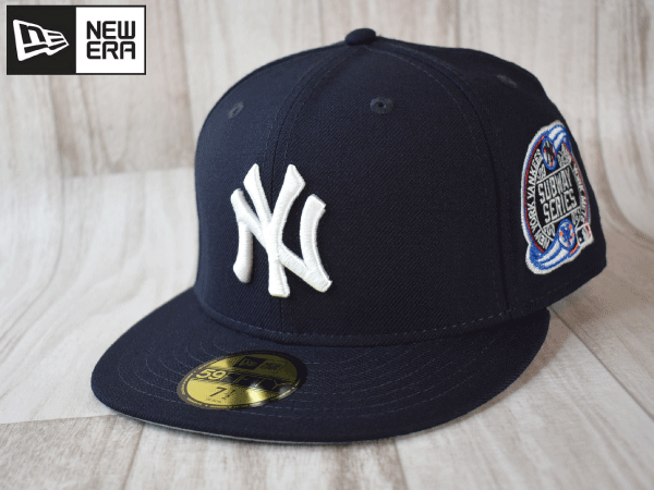 J73《未使用品》NEW ERA ニューエラ【7-1/2 - 59.6cm】MLB NY YANKEES ヤンキース サイドパッチ 帽子 キャップ