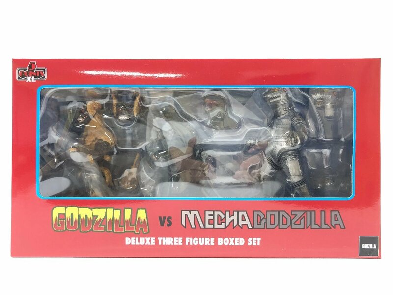 △開封品 ゴジラvsメカゴジラ ボックスセット MEZCO TOYZ Godzilla vs. Mechagodzilla 同梱不可 1円スタート