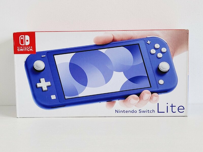 ◇【6】ジャンク 初期化済み Switch Lite /ニンテンドースイッチライト ブルー 同梱不可　1円スタート