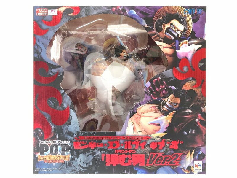 △未開封 P.O.P SA-MAXIMUM モンキーDルフィ ギア4 「弾む男」 Ver.2 バウンドマン メガハウス 同梱不可 1円スタート