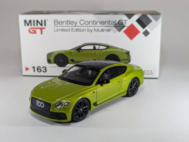TSM MINI-GT 1/64 Bentley ベントレー Continental コンチネンタル GT Limited Edition by Mulliner (RHD) MGT00163-R 京商 トミカサイズ