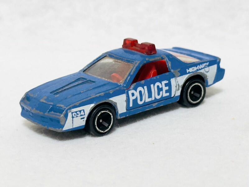 日本製 トミカ 青箱 F34-3-1 シボレー カマロ ポリスカー Pocket Cars パトカー 警察