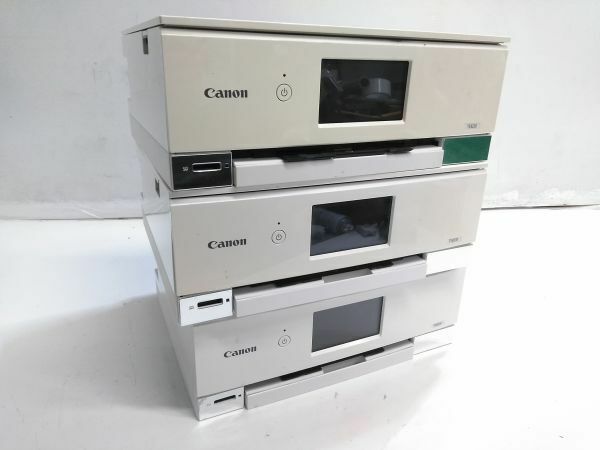 ◇ジャンク Canon キャノン TS8230×3 インクジェットプリンター 複合機 3台セット まとめ 0605S20Ｆ @140 ◇