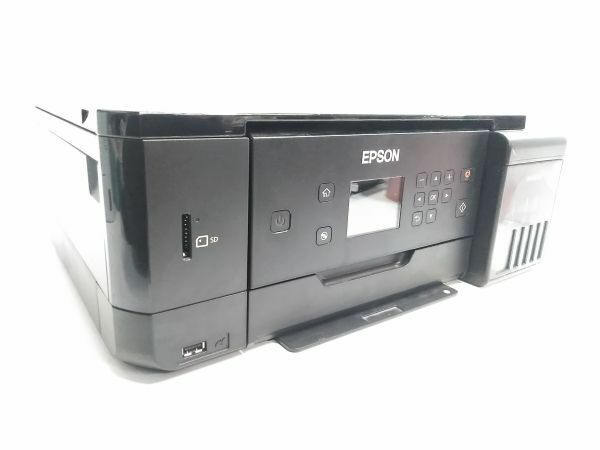 ◇ジャンク 印刷枚数485枚 エプソン EPSON EW-M770T 大容量インクタンク搭載 A4カラーインクジェット複合機 0605E17D @140◇