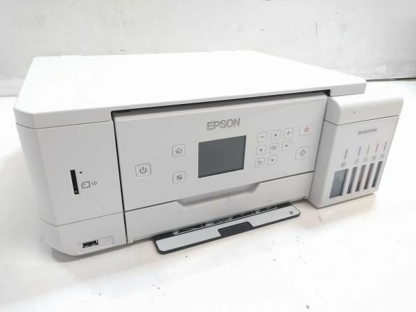 ◇ジャンク エプソン EPSON EW-M770TW 大容量インクタンク搭載 A4カラーインクジェット複合機 エコタンク 0608S5H @140 ◇