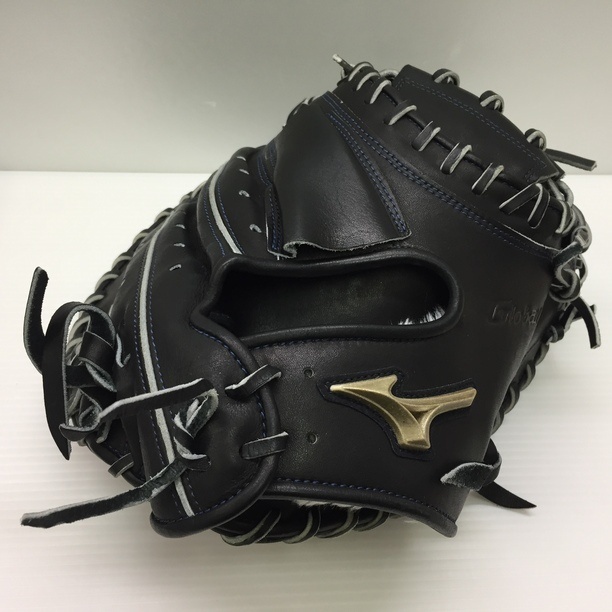 中古品 ミズノ MIZUNO グローバルエリート 軟式キャッチャーミット 1AJCR26400 1419