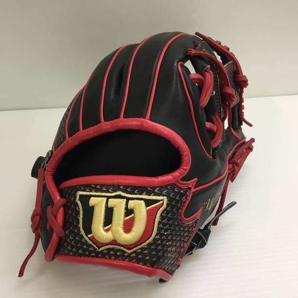 中古品 ウィルソン Wilson ワナビーヒーロー 軟式 内野手用グローブ RHU86H 1575