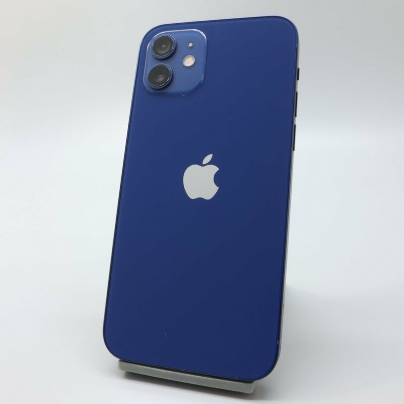 Apple iPhone12 64GB Blue A2402 NGHR3J/A バッテリ99% ■SIMフリー★Joshin6552【1円開始・送料無料】