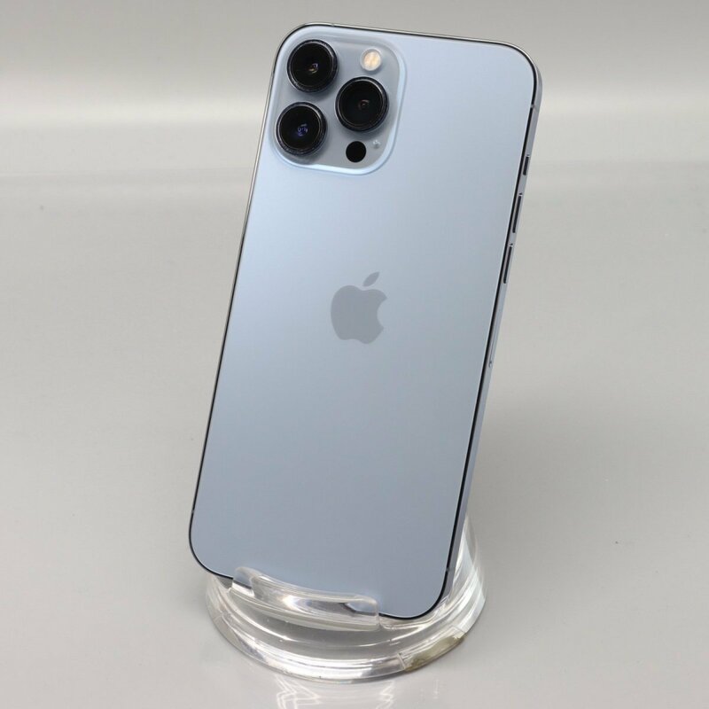 Apple iPhone13 Pro Max 512GB Sierra Blue A2641 NLJX3J/A バッテリ98% ■SIMフリー★Joshin0099【1円開始・送料無料】