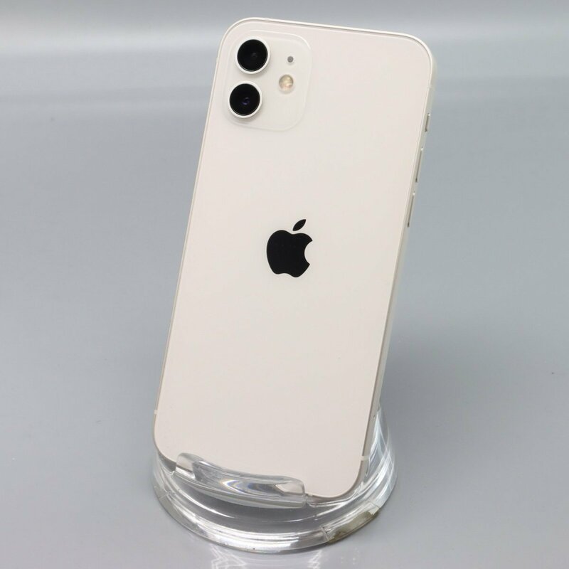 Apple iPhone12 128GB White A2402 MGHV3J/A バッテリ82% ■SIMフリー★Joshin2141【1円開始・送料無料】