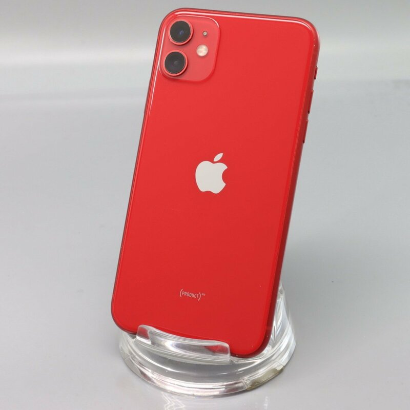 Apple iPhone11 128GB (PRODUCT)RED A2221 MWM32J/A バッテリ73% ■ソフトバンク★Joshin2789【1円開始・送料無料】