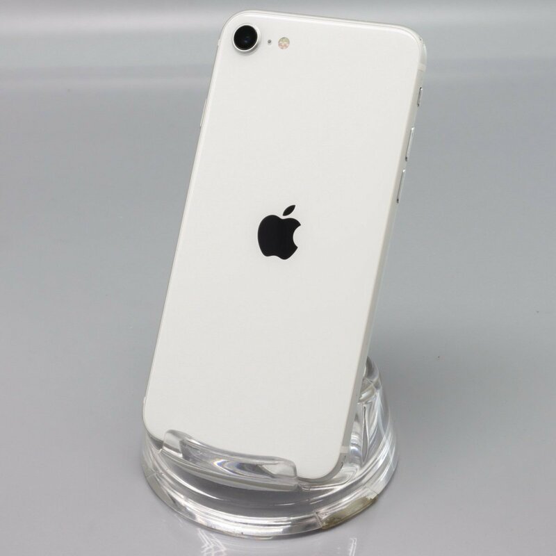 Apple iPhoneSE 64GB (第2世代) White A2296 MX9T2J/A バッテリ77% ■SIMフリー★Joshin1398【1円開始・送料無料】