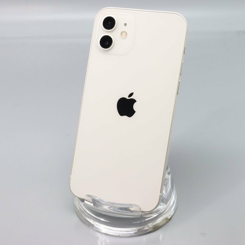 Apple iPhone12 256GB White A2402 MGJ13J/A バッテリ83% ■au★Joshin5176【1円開始・送料無料】