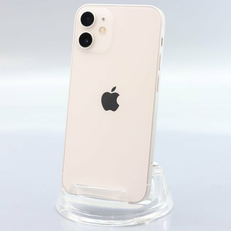 Apple iPhone12 mini 64GB White A2398 MGA63J/A バッテリ79% ■SIMフリー★Joshin5006【1円開始・送料無料】