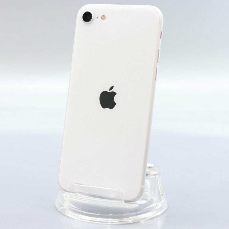 Apple iPhoneSE 64GB (第2世代) White A2296 MHGQ3J/A バッテリ80% ■SIMフリー★Joshin4237【1円開始・送料無料】