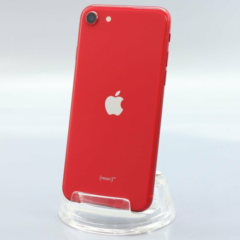 Apple iPhoneSE 64GB (第2世代) (PRODUCT)RED A2296 MHGR3J/A バッテリ81% ■SIMフリー★Joshin3678【1円開始・送料無料】