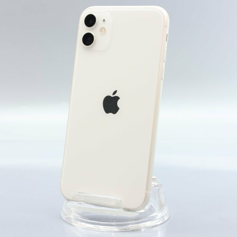 Apple iPhone11 256GB White A2221 MWM82J/A バッテリ74% ■SIMフリー★Joshin5780【1円開始・送料無料】