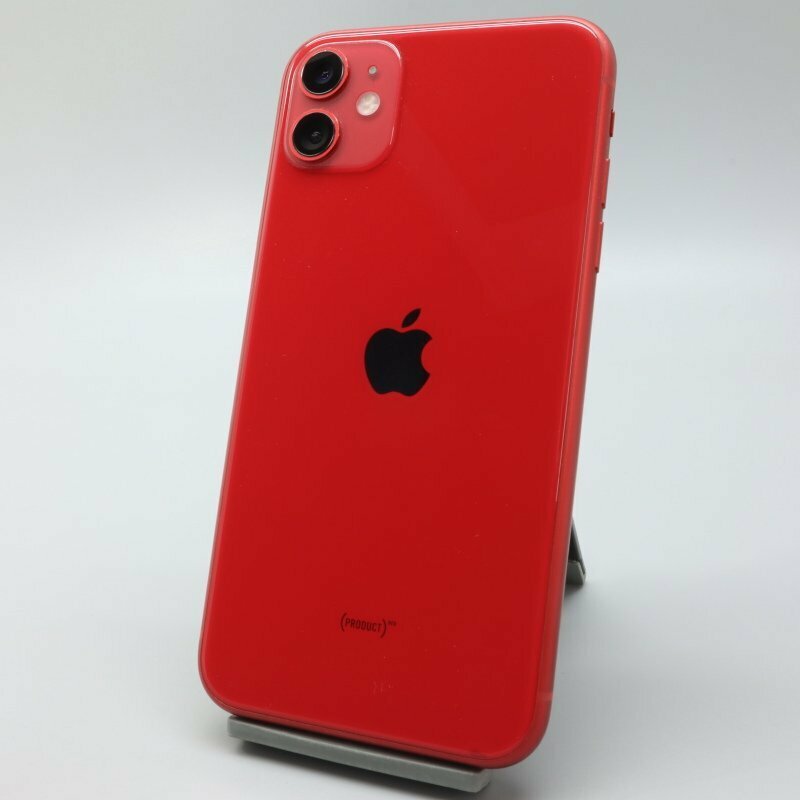 Apple iPhone11 64GB (PRODUCT)RED A2221 MWLV2J/A バッテリ84% ■SIMフリー★Joshin0219【1円開始・送料無料】