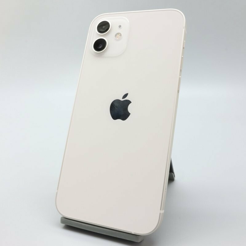 Apple iPhone12 64GB White A2402 MGHP3J/A バッテリ82% ■SIMフリー★Joshin0938【1円開始・送料無料】