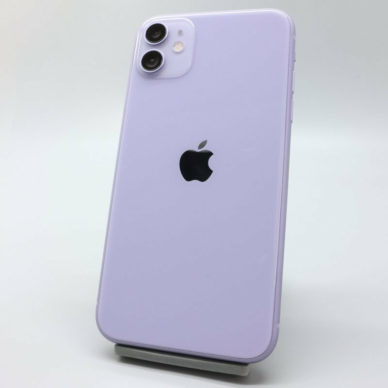Apple iPhone11 64GB Purple A2221 MWLX2J/A バッテリ79% ■SIMフリー★Joshin7647【1円開始・送料無料】