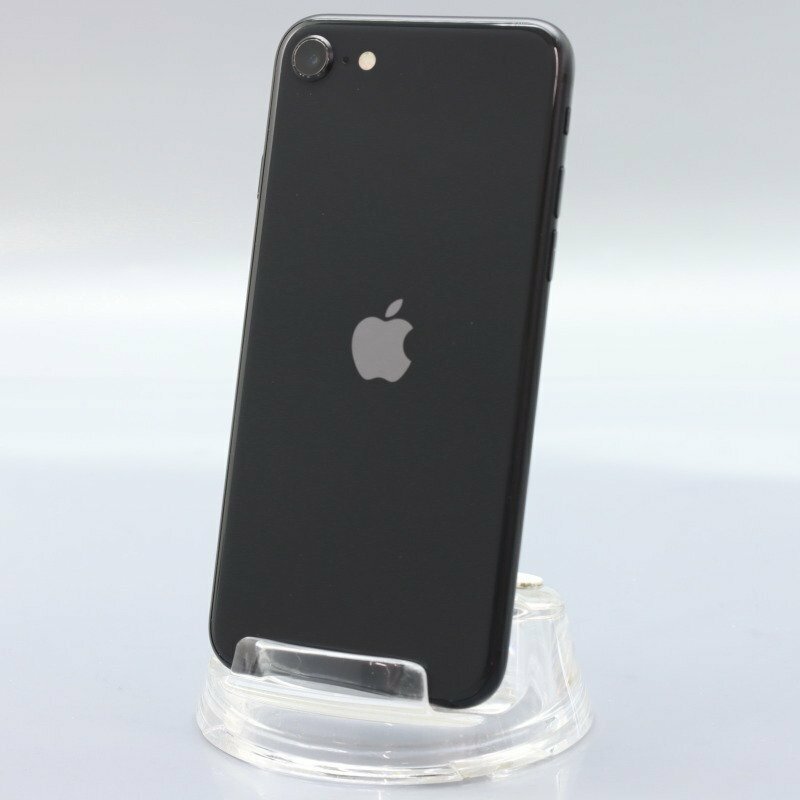 Apple iPhoneSE 64GB (第2世代) Black A2296 MHGP3J/A バッテリ84% ■au★Joshin8417【1円開始・送料無料】