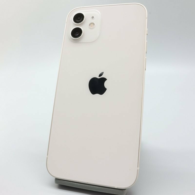 Apple iPhone12 128GB White A2402 MGHV3J/A バッテリ84% ■SIMフリー★Joshin2832【1円開始・送料無料】
