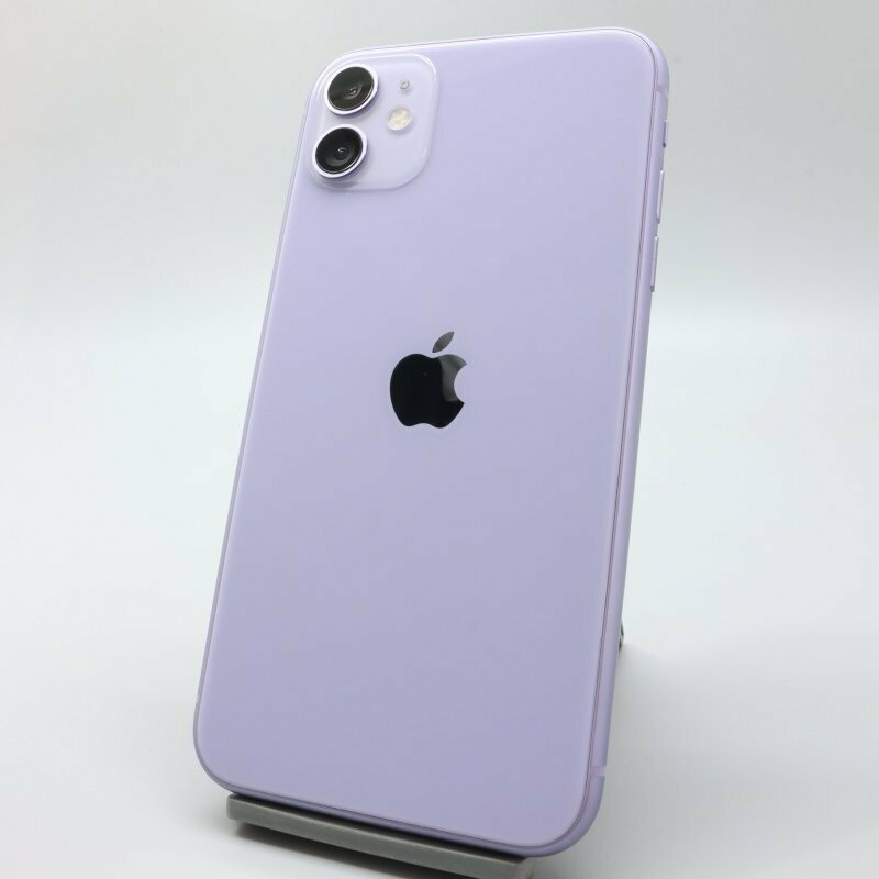 Apple iPhone11 64GB Purple A2221 MWLX2J/A バッテリ76% ■SIMフリー★Joshin9793【1円開始・送料無料】